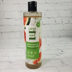 Love Beauty and Planet Watermelon and Hyaluronic Acid Bodywash 20Fl Oz New